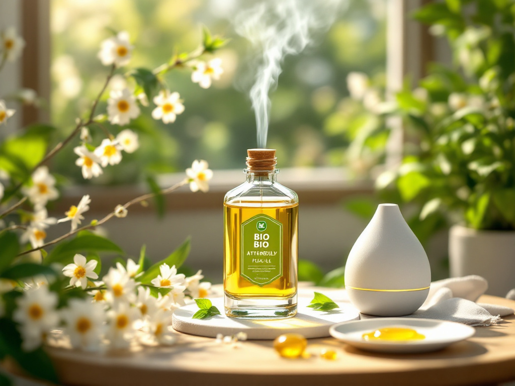Bio-Öl in Glasflasche - Atterbeily Périgord Fleuri Olivenöl mit Blüten und Gewürzen - Bio-Qualität, Gesundheit und Ernährung.