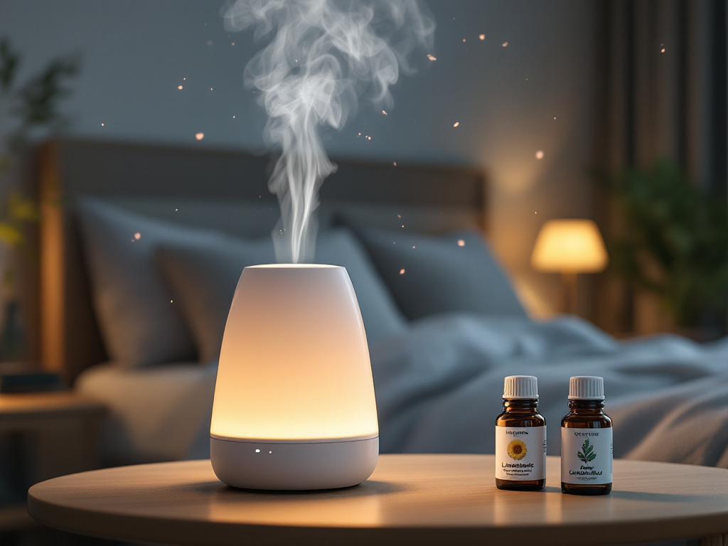 Aromatherapie - Luft für die Seele mit Aroma Diffusion in der Heimambiente - Duftölf, Wellness, Gesundheit, Entspannung, Schlaf, Stressabbau, Home Spa, Luftreinhaltung.